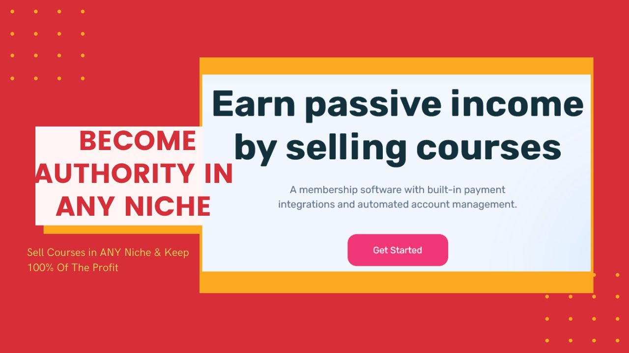 How To Sell Courses in ANY Niche & Keep 100% Of The Profit