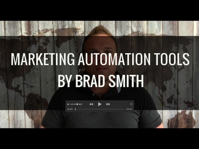 Marketing Automation Tools By Brad Smith